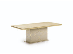 Napoli Taupe/Cream Dining Table - Ornate Home