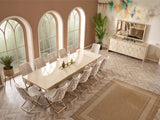 Napoli Taupe/Cream Consol With Mirror