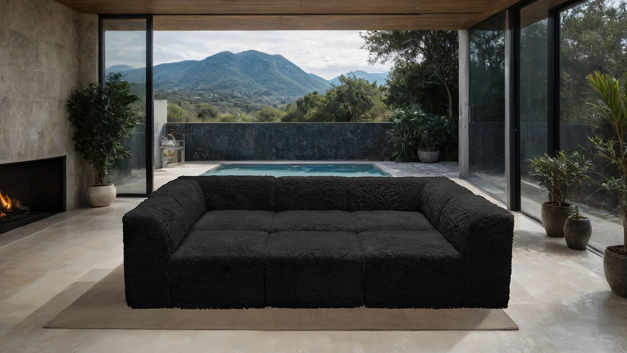 Nappi Black Daybed - Ornate Home
