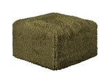 Nappi Olive Green Ottoman - Ornate Home