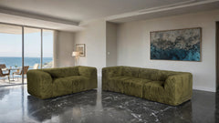 Nappi Olive Green Sofa - Ornate Home