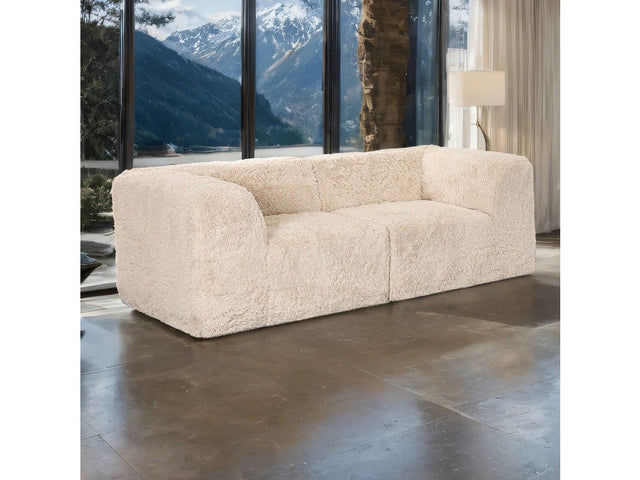 Nappi Sand Loveseat - Ornate Home