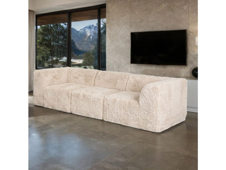 Nappi Sand Sofa - Ornate Home