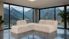 Nappi Taupe L-Sectional A - Ornate Home