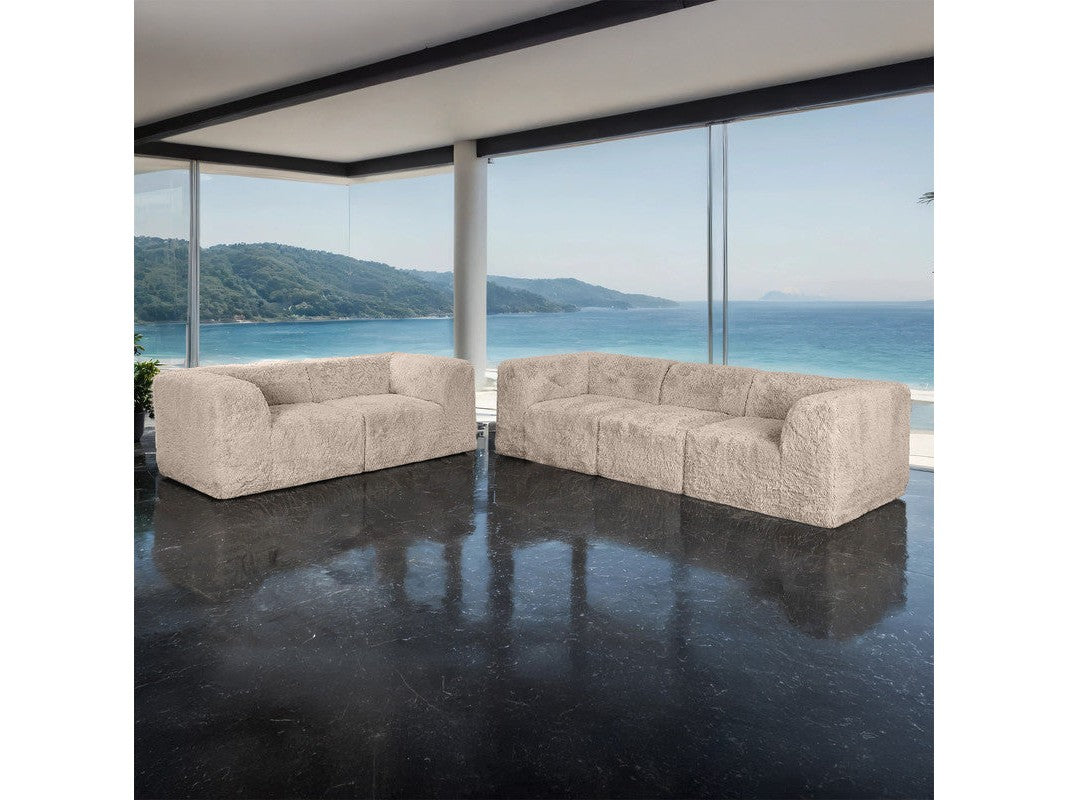 Nappi Taupe Sofa & Loveseat - Ornate Home