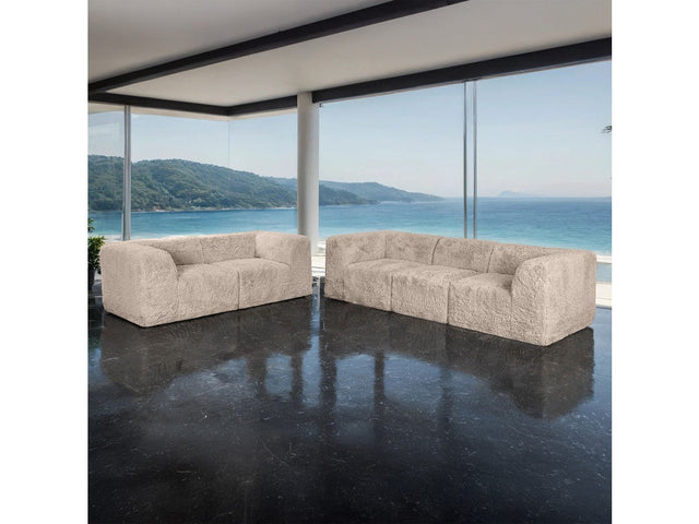 Nappi Taupe Sofa & Loveseat - Ornate Home