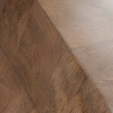 Nara Caramel Wood Coffee Table - Ornate Home