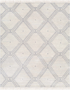 Naranjito Cream/Slate Trellis 2x3 Rug - Clearance - Ornate Home