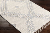 Naranjito Cream/Slate Trellis 2x3 Rug - Clearance - Ornate Home