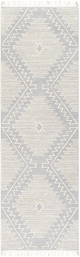 Naranjito Cream/Slate Trellis 2x3 Rug - Clearance - Ornate Home