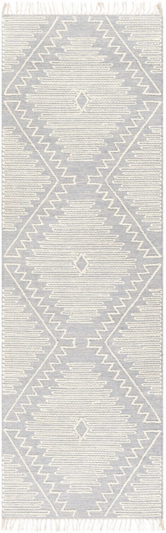 Naranjito Cream/Slate Trellis 2x3 Rug - Clearance - Ornate Home