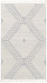 Naranjito Cream/Slate Trellis 2x3 Rug - Clearance - Ornate Home