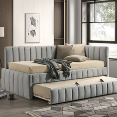 Nardi Light Gray Twin Daybed w/ Trundle - Ornate Home