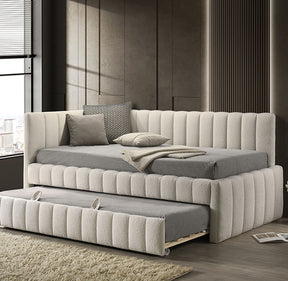 Nardi White Twin Daybed w/ Trundle - Ornate Home
