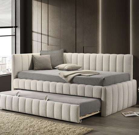 Nardi White Twin Daybed w/ Trundle - Ornate Home
