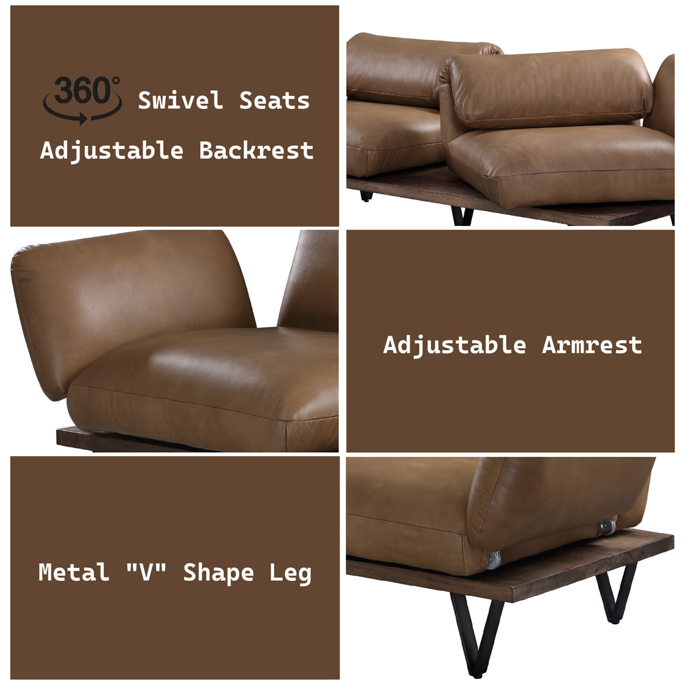 Narech Sofa in Nutmeg - Ornate Home