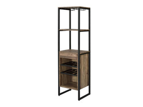 Narik Weathered Oak Wine Rack - Ornate Home