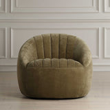 Narrows Moss Green Swivel Chair - Ornate Home