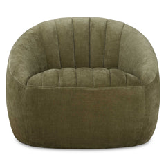 Narrows Moss Green Swivel Chair - Ornate Home