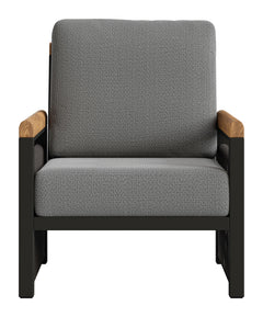 Naru Gray Accent Chair - Ornate Home