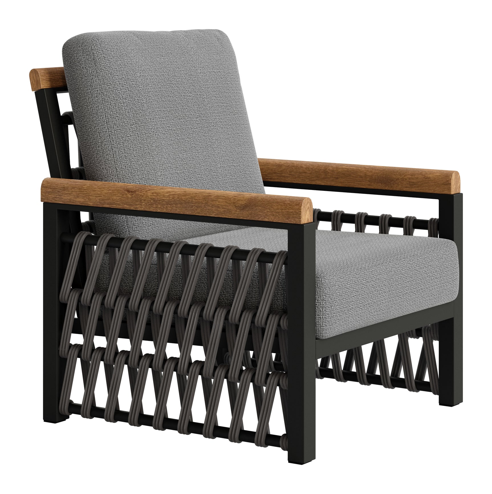 Naru Gray Accent Chair - Ornate Home