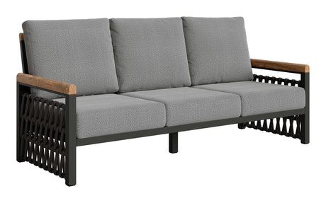 Naru Gray Outdoor Sofa - Ornate Home