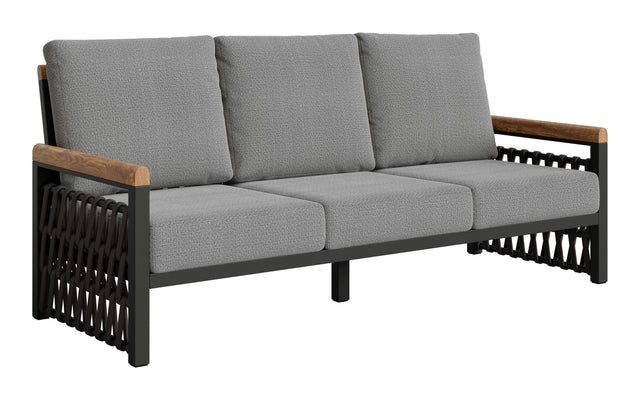 Naru Gray Outdoor Sofa - Ornate Home