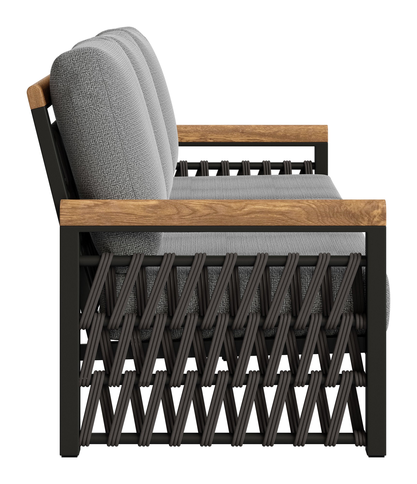Naru Gray Outdoor Sofa - Ornate Home
