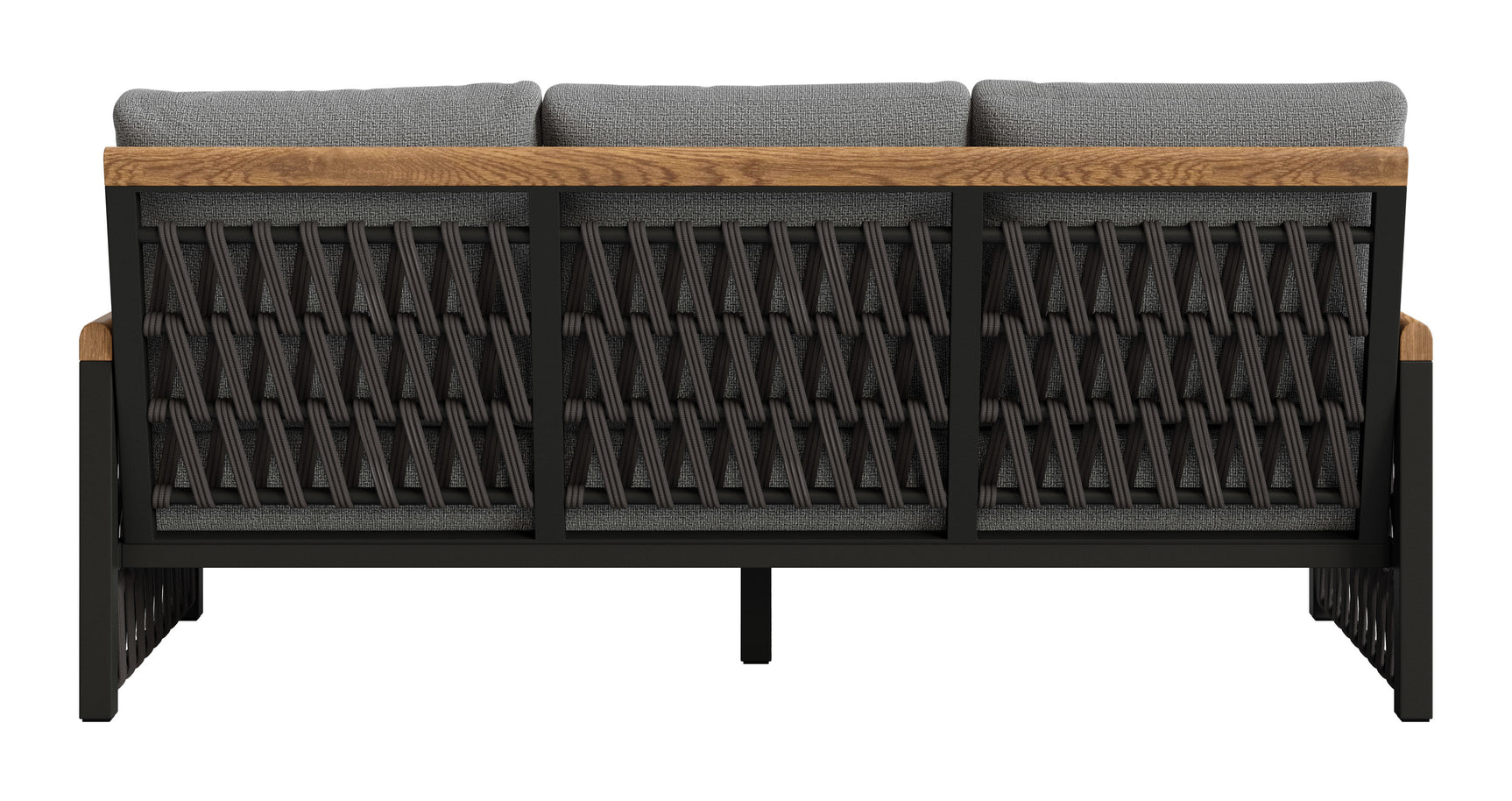 Naru Gray Outdoor Sofa - Ornate Home