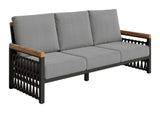 Naru Gray Outdoor Sofa - Ornate Home
