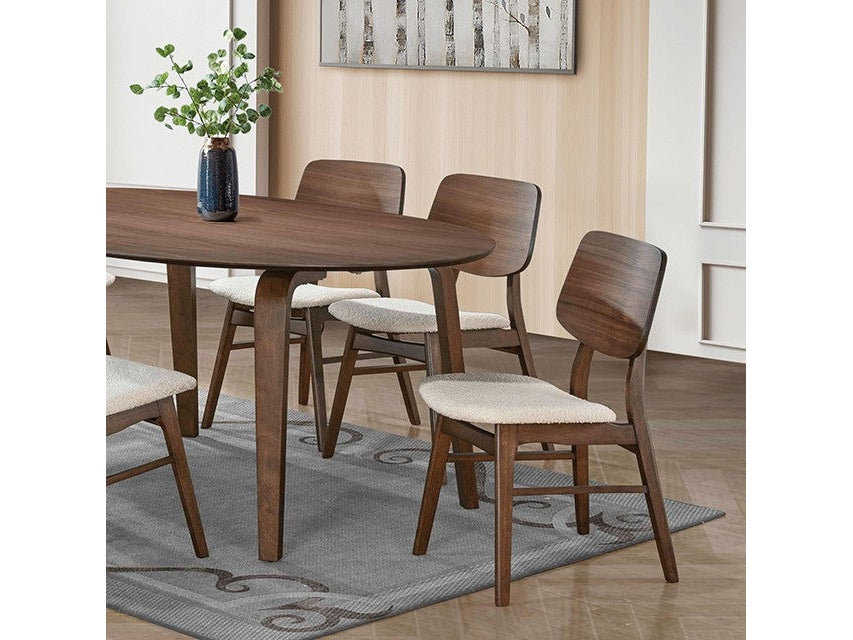 Narvik Walnut Dining Table - Ornate Home