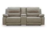 Narwhal Place Pebble 3-Piece Power Reclining Sectional - Ornate Home