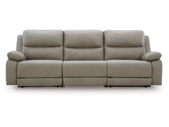 Narwhal Place Pebble 3-Piece Power Reclining Sectional - Ornate Home