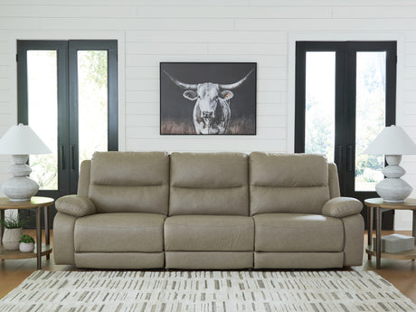 Narwhal Place Pebble 3-Piece Power Reclining Sectional - Ornate Home