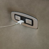 Narwhal Place Pebble 3-Piece Power Reclining Sectional - Ornate Home