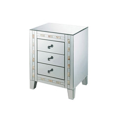 Nasa Mirrored & Mother Pearl Accent Table - Ornate Home
