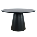 Nash Black/Natural Dining Table w/ 4 Gwen Chairs - Ornate Home