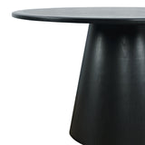 Nash Black/Rust Dining Table w/ 4 Gwen Chairs - Ornate Home