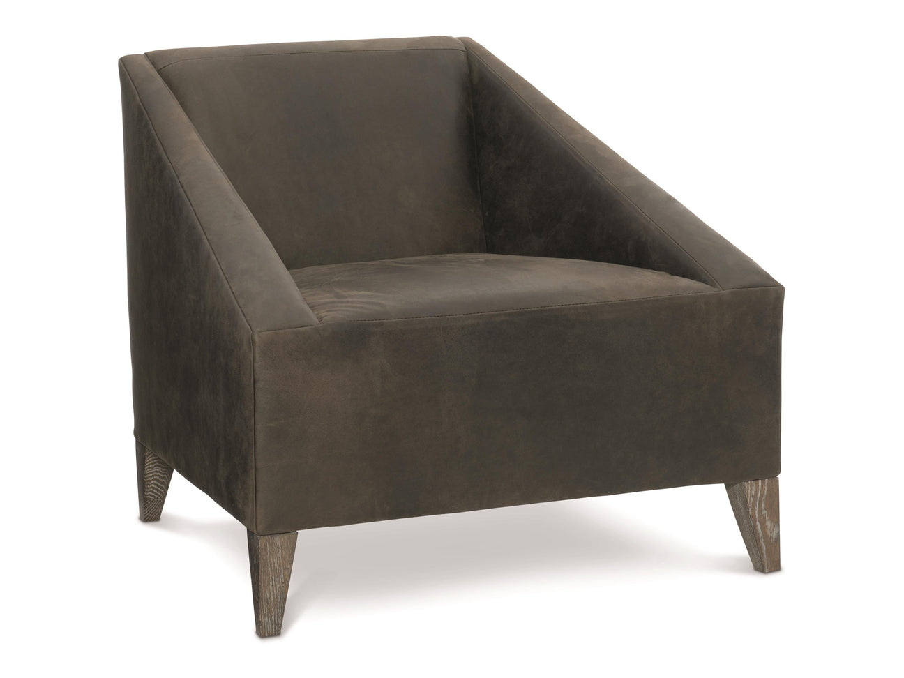 Nash Brown Leather Chair - Ornate Home