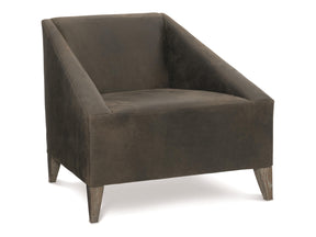 Nash Brown Leather Chair - Ornate Home