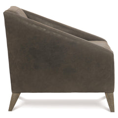 Nash Brown Leather Chair - Ornate Home