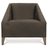 Nash Brown Leather Chair - Ornate Home