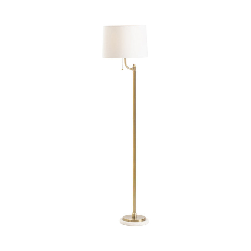 Nash Gold Floor Lamp - Ornate Home