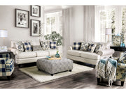 Nash Ivory Sofa & Loveseat - Ornate Home