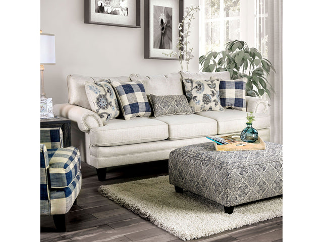Nash Ivory Sofa - Ornate Home