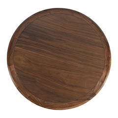 Nash Walnut Counter Table w/ 4 Wes Stools - Ornate Home