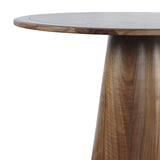 Nash Walnut/Natural Counter Table w/ 4 Gwen Stools - Ornate Home