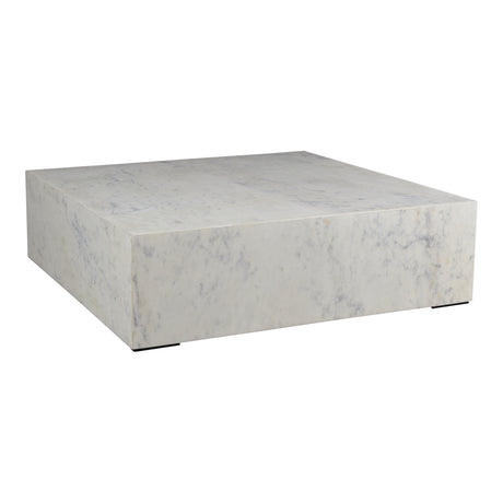 Nash White Coffee Table - Ornate Home