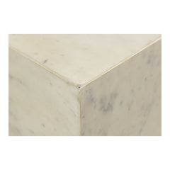 Nash White Coffee Table - Ornate Home