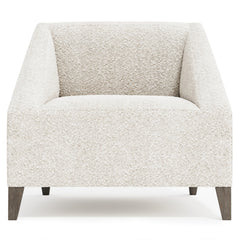 Nash White/Cream Fabric Chair - Ornate Home